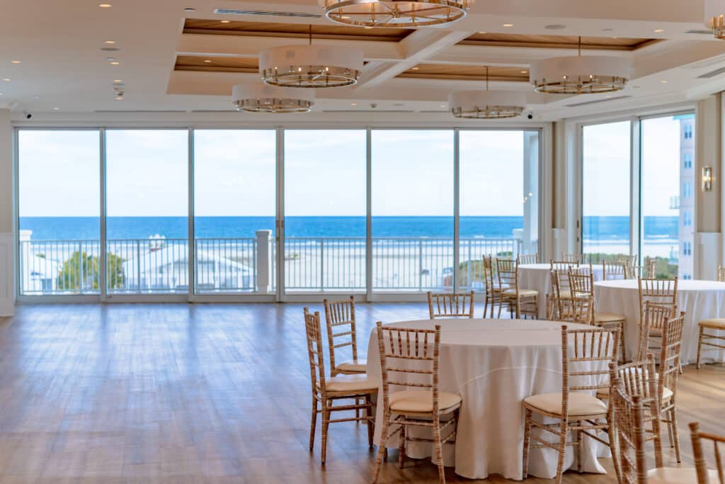 Ocean view ballroom for corporate events at ICONA Diamond Beach